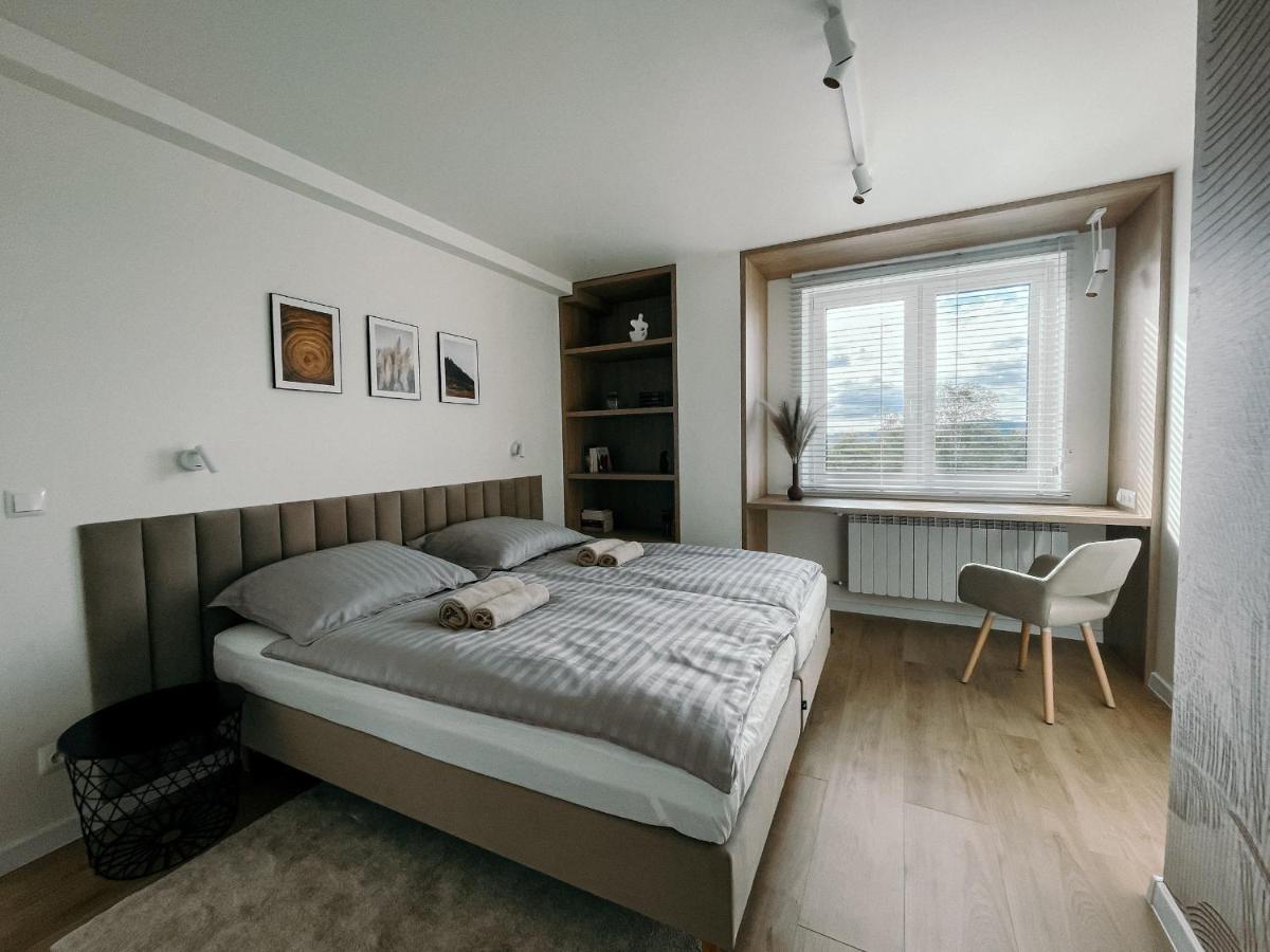 Apartament Penthouse Sloneczna Rapsodia - Blisko Parku Zdrojowego - Duzy Taras Na Dachu - Piekny Widok - Winda - Garaz Rabka Zewnętrze zdjęcie